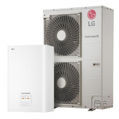 Тепловий насос LG Therma V HU141MRB.U30RU/HN1600MC.NK1RU з компресором R1 Бушеве