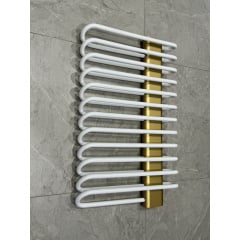 Полотенцесушитель Terma Michelle 780*500 White, панель Brass Ворожба