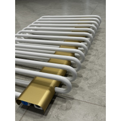 Полотенцесушитель Terma Michelle 780*500 White, панель Brass Ворожба