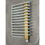 Рушникосушка електрична Terma Michelle 780x500 White, панель Brass Каменское