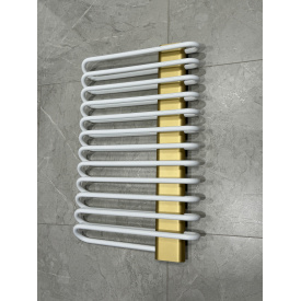 Полотенцесушитель Terma Michelle 780*500 White, панель Brass