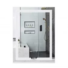 Зеркало Qtap Mideya 600х800 DC-F937 с LED-подсветкой и антизапотеванием QT2078F937W