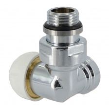 Термостатический клапан Сarlo Poletti FIRST CORNER трехосевой 1/2″ DX правый хром