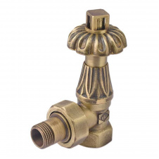 Кран-термостат Carlo Poletti ARTISTIC 1/2″ угловой бронза