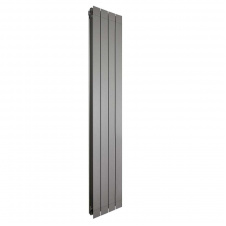 Вертикальный алюминиевый радиатор NOVA FLORIDA LEDRO S/90 1600 мм GRAPHITE 3R дизайнерский 4 секции
