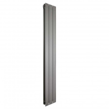 Вертикальный алюминиевый радиатор NOVA FLORIDA LEDRO S/90 2000 мм GRAPHITE 3R дизайнерский 3 секции