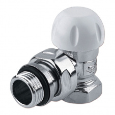 Фото - Термостатический клапан Carlo Poletti FIRST THERMO 1/2″ угловой хром Термостатический клапан Carlo Poletti FIRST THERMO 1/2″ угловой хром