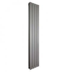 Вертикальный алюминиевый радиатор NOVA FLORIDA LEDRO S/90 1600 мм GRAPHITE 3R дизайнерский 4 секции Луцьк