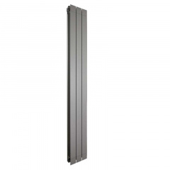 Вертикальный алюминиевый радиатор NOVA FLORIDA LEDRO S/90 2000 мм GRAPHITE 3R дизайнерский 3 секции Білгород-Дністровський