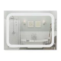 Зеркало Qtap Mideya 800х600 DC-F906 с LED-подсветкой и антизапотеванием QT2078F906W Ізмаїл