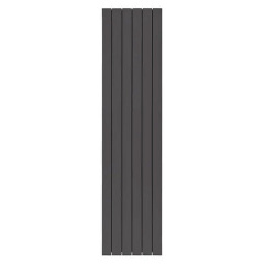 Вертикальный алюминиевый радиатор NOVA FLORIDA LEDRO S/90 1600 мм ARDESIA/SLATE GREY 3B дизайнерский 6 секций Коломия