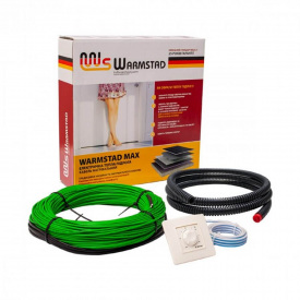 Комплект-кабель нагрівальний двожильний Warmstad Max EcoTWIN 1040 Вт 86 м