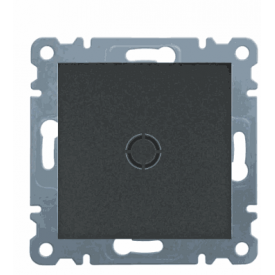 Кабельний вивід Hager WL7033 Lumina (чорний)