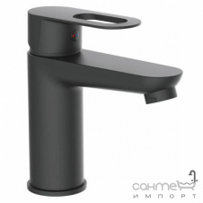 Смеситель для раковины Lidz Latwa LDLAT001BLA45418 матовый черный