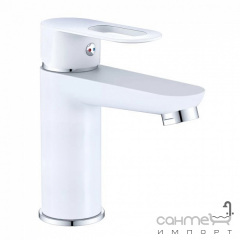 Смеситель для раковины Lidz Latwa LDLAT001WHI45423 белый Київ