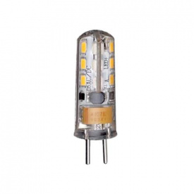 Лампа світлодіодна капсульна (силікон) 1,5W 230V G4 6500K LM349 Lemanso