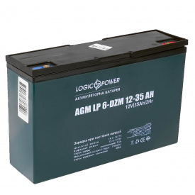 Тяговий акумулятор свинцево-кислотний LogicPower LP9335 LP 6-DZM-35