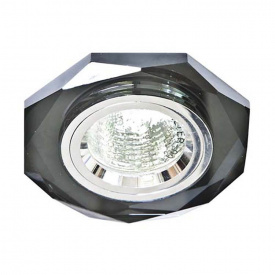 Світильник вбудований 8020-2 50W G5.3 сірий-срібло Feron