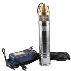 Насос свердловинний вихровий Optima 4SKm150 PRIME 1.1кВт + кабель 20м + пульт