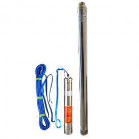 Насос свердловиний Optima 3SDm2,5/30 1,1 кВт 124м + пульт + кабель 15м