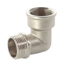 Угол SF 1 1/4" наружный-внутренний никелированный