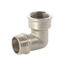 Угол SF 1/2" наружный-внутренний никелированный