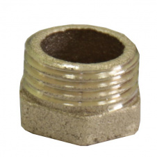 Заглушка WIANGI 1/2" зовнішня, посилена, латунь
