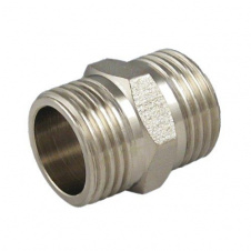 Ниппель SF 1 1/4"х1 1/4" никелированный