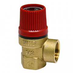 Клапан предохранительный Britolli 1/2" ВВ, 1,5 атмосфер Київ