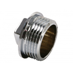 Заглушка Remer 1/2" зовнішня хромована Славянск