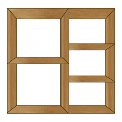 Шафа дзеркальна (петлі плавного закривання) Океан МАКСІ МЕМБЛІ Біла гладка (10859) Энергодар