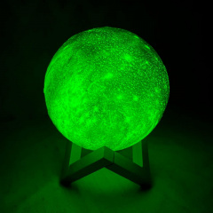 Лампа-нічник світильник світлодіодний 3D OPT-TOP Космос з пультом (1756375557) Ворожба