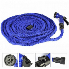 Шланг для поливу компактний розтягується Magic Hose 22,5m/75ft стрейтч шланг Синій Запорожье