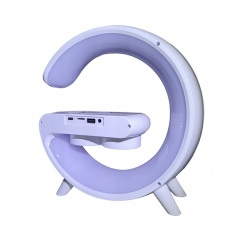 Настільна лампа-нічник Led Wireless Charging Speaker Google G11 8527 15W White Гуляйполе