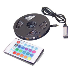 Світлодіодна стрічка з пультом RGB USB 7572 2 м Чорноморськ