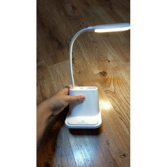 Настільна світлодіодна лампа 3 в 1 OPT-TOP з вбудованим акумулятором та PowerBank (1756375329) Акимовка