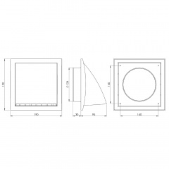 Витяжний ковпак EUROPLAST ND15FV Харків