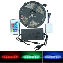 Світлодіодна стрічка SMD 5050 Strip Light RGB Original 54 LED/m 5 м Березнегувате