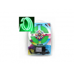 Силіконова стрічка NEON LED 0764 5 метрів 12V-220V Green Петрове