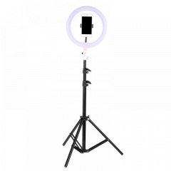 Світлодіодне селфі кільце з утримувачем для телефону OPT-TOP Selfie Ring Light LL666 26 см 3 режими (1756374694) Винница