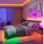 Світлодіодна стрічка LED 3528 RGB комплект 5 метрів, різнокольорова + пульт ДУ HMD 136-13128160 Нова Прага