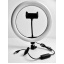 Світлодіодне селфі кільце з утримувачем для телефону OPT-TOP Selfie Ring Light LL666 26 см 3 режими (1756374694) Винница