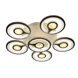 Стельова LED люстра світлодіодний світильник Sunlight білий 1501 630