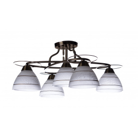 Люстра стельова Sunlight на 5 плафонів для спальні 70714/5