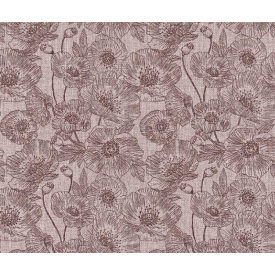 Шпалери на паперовій основі Шарм 168-06 Маки червоні (0,53х10м.)