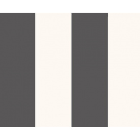 Шпалери на паперовій основі Шарм 175-02 Смуга сірі (0,53х10м.)