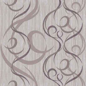 Шпалери на паперовій основі Шарм 179-06 Стрічка бузкові (0,53х10м.)