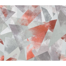 Шпалери на паперовій основі Шарм 172-05 Гранш сіро-червоні (0,53х10м.)