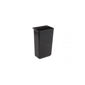 Мусорное ведро WINCO для сервировочной тележки (арт. 10440) пластик 50x34x22 см черное (04339)