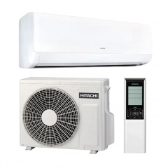 Кондиціонер спліт-система Hitachi Hi-End RAK-25RXE-RAC-25WXE Wi-Fi Бушеве